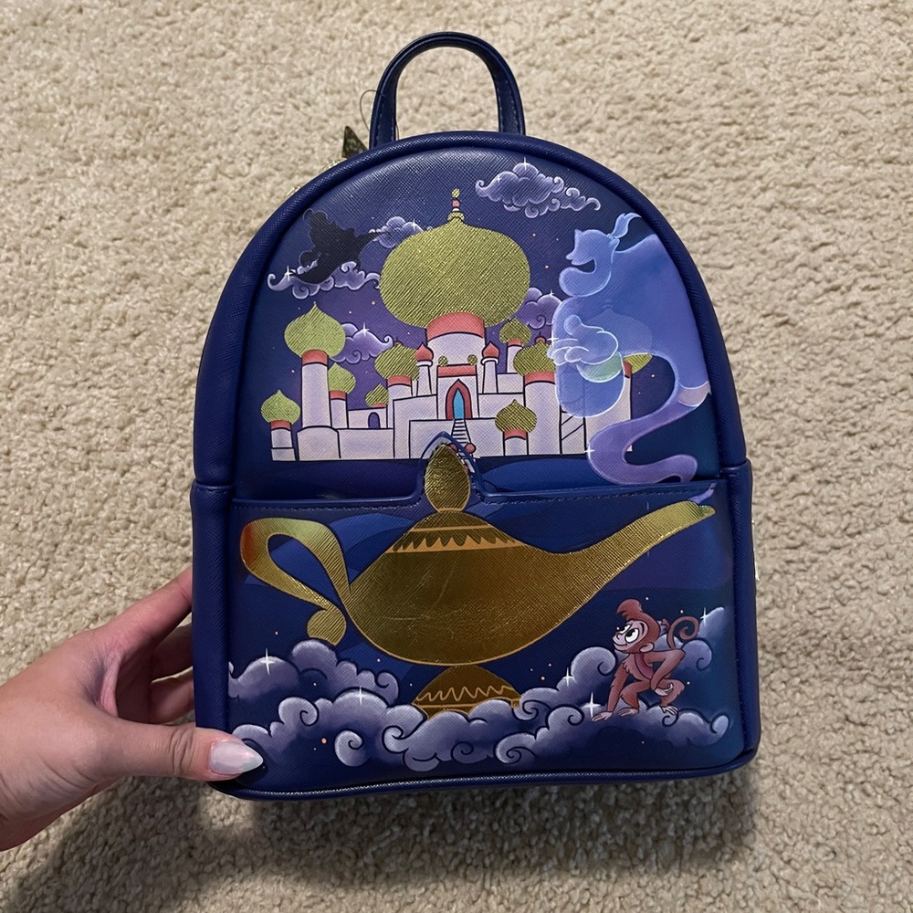 Aladdin loungefly backpack